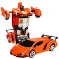 thumbnail image 1 of [En Stock] Control Remoto Coche Deformación Relación 2 1 1 : 18 De Policía Varios Estilos Juguetes Para Niños, 1 of 4