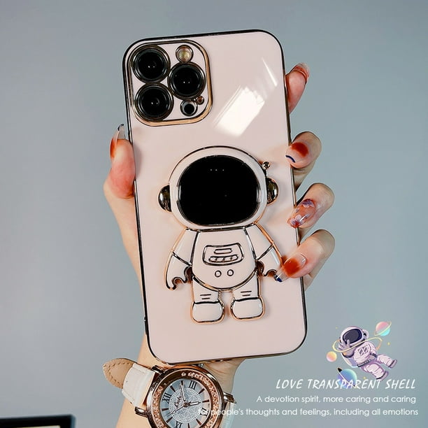 Funda Protectora Para Teléfono Infinix Smart 7 Note 12 Pro G96 Hot 12i 12 Play Tecno Spark Go 2023 2020 Pova 3 4 Camon 18 18P 8 7 6 6 5 Air Astronaut Stand