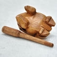 thumbnail image 4 of Yvsxxv Wooden Lucky Frog Decorative Figurine Musical Instrument Tone Block 1Pc, 4 of 4