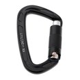 thumbnail image 1 of Mosquetón de Bloqueo Sunnimix 24KN para Rappel Escalada Negro, 1 of 8