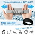 thumbnail image 3 of Lsupdaol 4 Pcs Sweat Headbands for Women Men Cooling Headbands Sweat Absorbing Athletic Wrap Moisture Wicking Sports Hair Bands for Workout, Jogging, Yoga, Cycling, 3 of 14