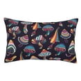 thumbnail image 1 of Balery Mushroom Doodle Funda de Cojín Estampada, Regalos para Mujeres, Regalos de Amor para Ella, Regalos para Novia o Esposa, Funda de Almohada-20"x30", 1 of 6