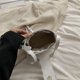 thumbnail image 2 of Bolso Hombro para Mujer PU Charol Mano Con () Blanco, 2 of 7