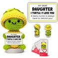 thumbnail image 1 of Figura de juguete Gossby Positive Turtle, regalo de ganchillo para hija, 1 of 8