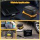 thumbnail image 3 of Convertidor reductor 18V/20V a 12V para batería Milwaukee, Makita, Dewalt, Bosch y Einhell; adaptador de batería y encendedor de cigarrillos para electrodomésticos del auto y refrigerador del coche, 3 of 9