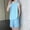 Light Blue, variant on 2 Piece Silk Sets for Man Fashionable Casual Summer Ice Silk Thin Short Sleeve Suit Black L