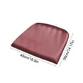 thumbnail image 3 of Zhourta Leather Stool Covers Waterproof Oil Resistant Seat Cushion Protectors Non Slip Stretchable for Kitchen Dining Office Chair, 3 of 6