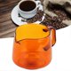 thumbnail image 4 of Amber Borosilicate Glass Cup 550ml, Sharing Cup for Coffee, Tea, Water, Household Items, 4 of 5