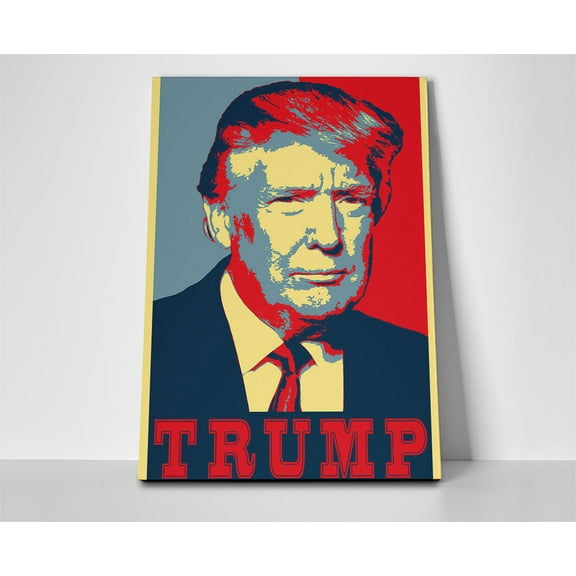 Donald Trump Art Poster or Wrapped Canvas