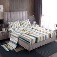 thumbnail image 1 of Erosebridal Cute Parrot Bed Sheets Set Queen Size, Birch Print Bedding Set, 4-Piece, Microfiber, 1 of 6