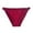 34# Red, variant on String Underwear for Women Cotton High Cut Stretch Breathable Low Rise Hipster Cheeky Bikini Panties White XL