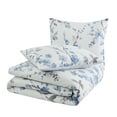 thumbnail image 7 of Cannon Kasumi Floral White and Blue Polyester 2-Piece Twin XL Comforter Set, floral themed, for Men and Women, OEKO-TEX Certified Confidence, 7 of 7