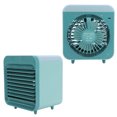 thumbnail image 1 of 200ml Portable Mini Air Cooler Spray Humidifier Water Cooling Fan USB Rechargeable Water Cooled Air Conditioner Portable Desktop Evaporative Air Cooler Fan For Summer Table Fan, 1 of 8