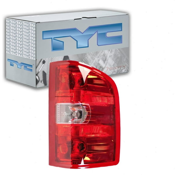 TYC Right Tail Light Assembly compatible with GMC Sierra 1500 2012-2013