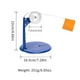 thumbnail image 3 of Eigraketly Kit de pesca en hielo de invierno Bandera de pesca en hielo fácil de usar Placa de base redonda Aparejos de pesca portátiles ligeros con freno Pescar Eigraketly OD006644-00, 3 of 6