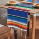 thumbnail image 1 of Camino de mesa con sarape para decoración de fiestas con temática mexicana para el Cinco de Mayo, 1 of 5