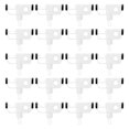 thumbnail image 1 of 20 Pcs Rouleaux de Rail pour Stores Verticaux Pièces de Rideaux en Plastique, 1 of 7
