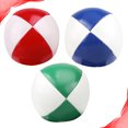 thumbnail image 4 of EeaseMX 3 pelotas de acrobacia de PU para hacer malabares, divertidas y con costuras finas, pelotas interactivas para niños, surtidas., 4 of 7