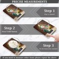 thumbnail image 3 of High Precision Digital Kitchen Scale Tempered Glass Food Scale Multifunction Scale Small Kitchen Appliances Green-clad Snowman, 3 of 7
