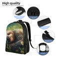 thumbnail image 5 of Fotbe Daisy Sleeping Sloth Travel Laptop Backpack, Business Slim Sturdy Laptops Backpack, Water Resistant College School Computer Bag Gift for Men & Women Fits 15.6 Inch Notebook, 5 of 8