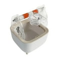 thumbnail image 1 of Soporte de pájaros de entrenamiento para loros Penca de pájaros, Juguete de actividad, plataformas de gimnasio que dejan caer la estación de loros naranja, 1 of 8