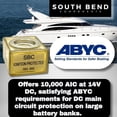 thumbnail image 6 of South Bend Components Fuse only Marine Rated Battery Fuse (MRBF), 58V DC Max, IP66, Ignition Protected (5-Pack), 6 of 9