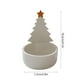 thumbnail image 3 of Adorno para candelabro del árbol de Navidad | Regalo de vela de aromaterapia cerámica | Verde, rojo, dorado, amarillo | 10,2x7,2cm | Decoración de corona de agujas de pino | Decoración de casas, 3 of 6