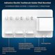 thumbnail image 3 of Electric Toothbrush Holder Wall Holder For Storage In The Bathroom Hand Shower, 3 of 4