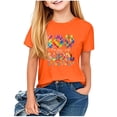 thumbnail image 2 of hengsof T-Shirt à Manches Courtes pour Enfants 100e Jour d'École, Col Rond, Imprimé Graphique Mignon, Chandail Décontracté Confortable, Chemise Basique Élégante, 2 of 7