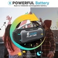 thumbnail image 6 of Pyle Portable Wireless BT Streaming Speaker - IPX6 Waterproof Wireless Speaker with TWS Function for Outdoor Play, Built-in Microphone, 6 of 7
