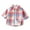 Pink, variant on UngA Plaid Shirts for Boys Boys Checkered Long Sleeve Shirt Button Down Plaid Shirt Dress Shirt Kids Tops Hot Pink,5-6 Years
