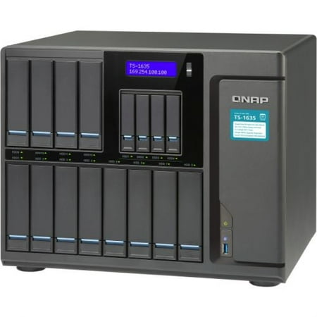 Qnap Turbo Nas Ts 1635 San Nas Storage System Ts 1635 4g Us Walmart Canada