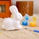 thumbnail image 4 of Kit de manualidades para pintar conejitos y huevos de Pascua para niños | Decoraciones de mesa de espuma DIY | Actividad artística navideña de primavera con pintura y bolígrafo | Adornos blancos de, 4 of 6
