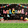 thumbnail image 3 of Colorful Design Welcome Back Banner for School Celebration Art Event Classroom Decoration, 3 of 9