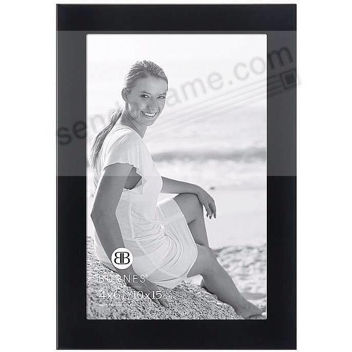 Metallic matteblack 4x6 frame by Carr 4x6