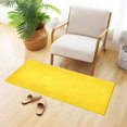thumbnail image 6 of Haosy Yellow Bathroom Rugs Non Slip Absorbent Soft Plush Quick Dry Bath Mat, 39"x20", 6 of 8