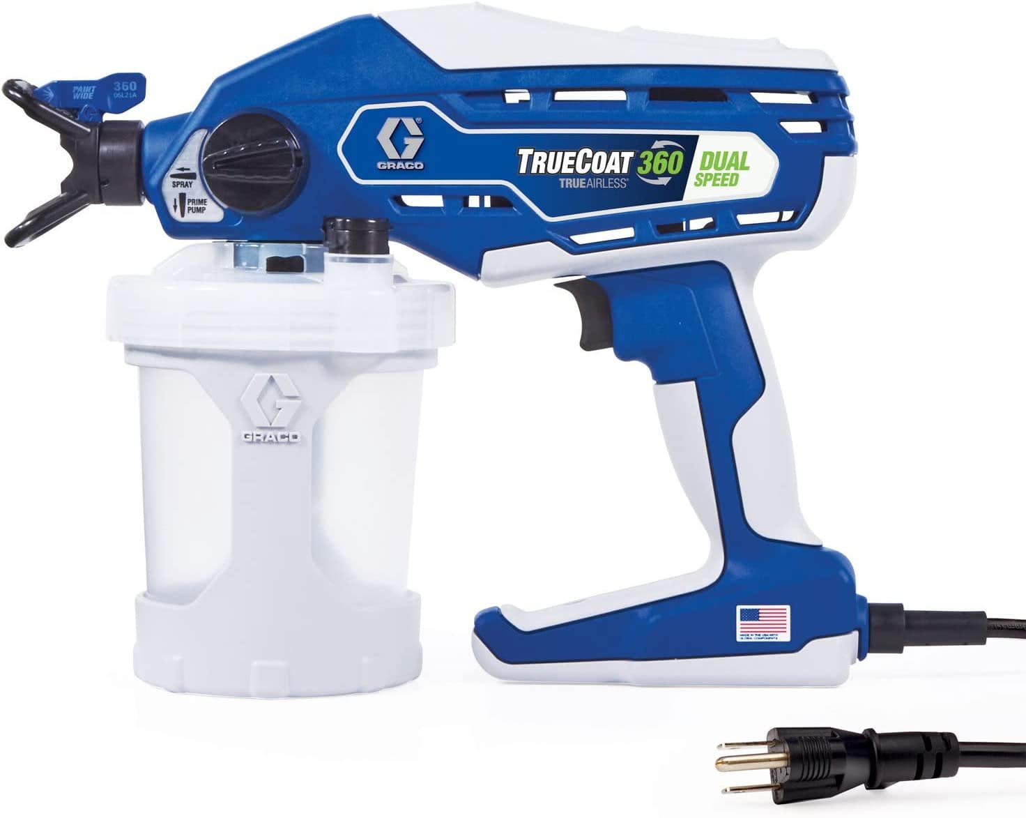 Graco 26D281 TrueCoat 360 Dual Speed Paint Sprayer