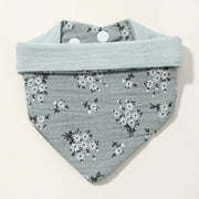 1PC Baby Bibs Infant Burp Cloths Stuff Feeding Drool Bandana Saliva Cartoon Soft Bib Newborn Safety Protection Accessories 3638-5