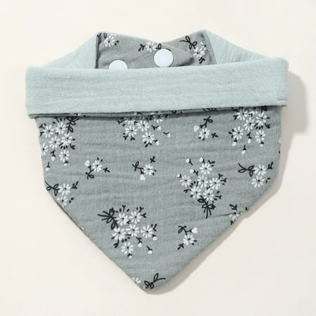 1PC Baby Bibs Infant Burp Cloths Stuff Feeding Drool Bandana Saliva Cartoon Soft Bib Newborn Safety Protection Accessories 3638-5