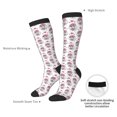 thumbnail image 4 of Balery Cute Poodle Dog Calcetines novedosos Calcetines deportivos Calcetines hasta la rodilla Calcetines de algodón Calcetines originales y geniales, 4 of 6