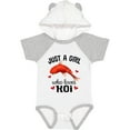 thumbnail image 3 of Inktastic Just a Girl Who Loves Koi Fish Girls Baby Bodysuit, 3 of 5