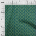 thumbnail image 1 of oneOone Cotton Silk Fabric Dot & Floral Block Fabric Prints By Yard 42 Inch Wide, 1 of 4