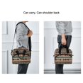 thumbnail image 5 of FORMRS Reusable Lunch Bag for Work School Leakproof Insulated Cooler with Adjustable Shoulder Strap, Tribal Art, 5 of 6