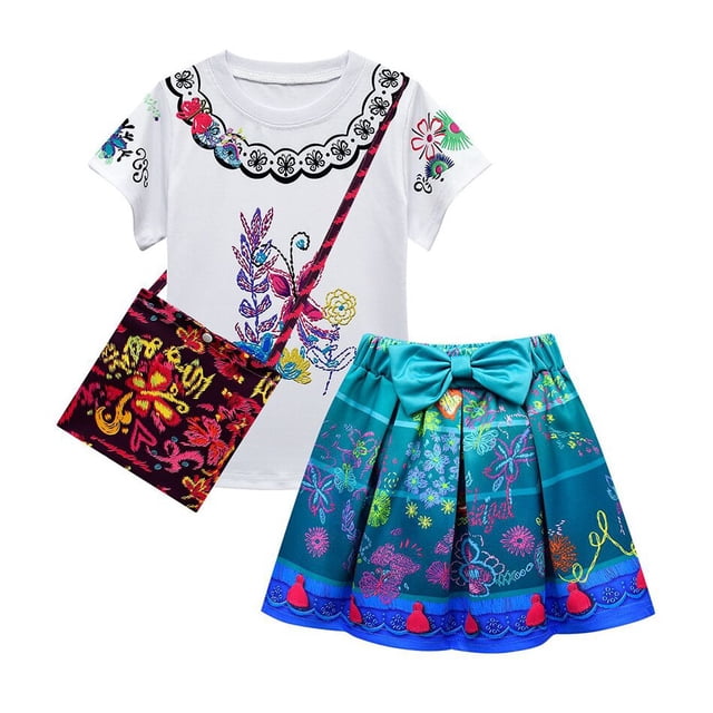 Disney Encanto Mirabel Princesa pelaje niña, Disfraz Isabella Madrigal, fiesta cumpleaños infantil, vestido tul Rhen, 2 años, 6 años, 8 años, 10 años zhangmengya unisex