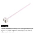 thumbnail image 4 of Unique Bargains WRP-100 Furnace Thermocouple 1600C Platinum Rhodium S Type Temperature Sensor Probe for Muffle Furnace Oven, 4 of 4
