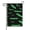 Black Halloween Bats, variant on Black Halloween Bats with Green Fall Garden Flags 12.5"x18" Double Side,Small Yard Flags for Outside,Outdoor Fall Decor,Autumn Funny Garden Flag Yard Decoration