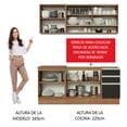 thumbnail image 5 of Cocina Integral Completa Modular Madesa Glamy 180cm MN 06, 5 of 5