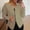 Khaki, variant on Clearance Women's Blazers & Suit Jackets Women's Autumn Solid Color Zippered Button Suit Jacket