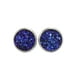 thumbnail image 1 of Pendientes Gotas de acero inoxidable Minnieouse galvanoplastia fina superficie lisa regalo boda azul negro, 1 of 6