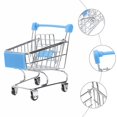 thumbnail image 3 of Carrito de compras de juguete Allinless Metal 11,5 * 10 * 8 cm, 3 of 3
